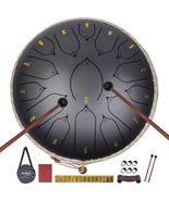 Steel Tongue Drum For Yoga, Meditation, And Prenatal Music, And Stickers. - $129.95