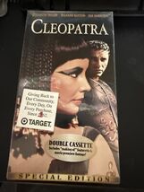 Cleopatra (VHS, 2001, 2-Tape Set, Special Edition) NEW FACTORY SEALED - $9.89