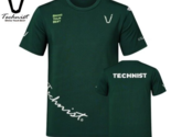[On Sale] TECHNIST Unisex Badminton T-Shirt Sportswear Top Green AsiaFit... - $37.90