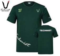 [On Sale] TECHNIST Unisex Badminton T-Shirt Sportswear Top Green AsiaFit... - $34.11