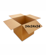 24&quot; x 24&quot; x 24&quot; CARDBOARD BOX - 200 lb -  10 BOX BUNDLE - CUBED - $114.00