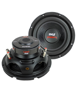 Pyle 8 Inch 1600W DVC 4 Ohm Car Audio Subwoofer Speaker Set, Black (2 Pack) - €125,02 EUR
