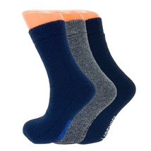 Thermal Crew Socks for Women Lambs Wool Socks 3 Pairs Size 5-7 - £9.40 GBP