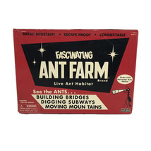 ANT FARM Live Habitat Insect Bug School FREE ANTS Uncle Milton NEW in box - £15.01 GBP