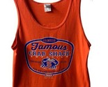 Jameis Famous Crab Shack Tank Top  Mens Orange Size M Graphic Sleeveless... - £9.19 GBP