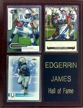 Frames, Plaques and More Edgerrin James Indianapolis Colts 3-Card 7x9 Plaque - £17.82 GBP