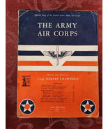 The Army Air Corps (official song, sheet music) by Capt. Robert Crawford - £7.85 GBP