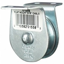 4Jx65 Pulley Block, Wire Rope, 3/16 In Max Cable Size, 525 Lb Max - £23.76 GBP