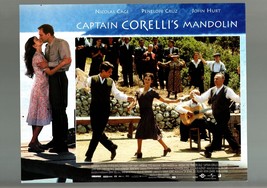 Captain Corelli&#39;s MANDOLIN-2001-NICOLAS CAGE-PENELOPE CRUZ-DRAMA-LOBBY VF/NM - £18.20 GBP