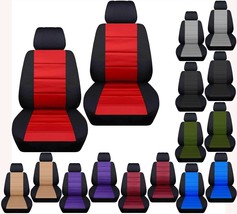 Two tone front set car seat covers fits Chevy Colorado truck 2015-2021   - $79.99