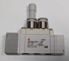 SMC SYA5120-C8 SINGLE BODY SOLENOID VALVE - $651.21 MXN