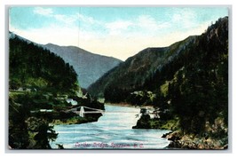 Caribou Suspension Bridge Spuzzum British Columbia BC Canada UNP DB Postcard N22 - £3.27 GBP