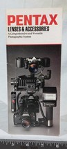 Vintage Pentax Camera Lens &amp; Accessories Brochure / Catalog Guide 1980&#39;s... - £10.89 GBP