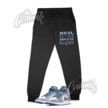 R1 Sweatpants for 1 Mid True Blue Cement Shadow Grey 3 Low High Dunk Air... - £43.26 GBP