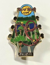 Hard Rock Cafe ORLANDO Guitar Head Roller Coaster Pin - £5.54 GBP