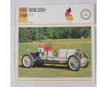 1903-1908 Mercedes -Benz 60/7 Car Photo Spec Sheet Info CARD 1904 1905 1... - £1.80 GBP