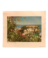 Lithograph of MONACO - LE JARDIN EXOTIQUE - Editions Rivages Print - €42,55 EUR