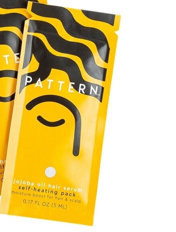 one Pattern Beauty Jojoba Oil Blend Self-Heating Packs Hair Treatment - $13.60