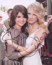 2X Signed Taylor Swift &amp; Selena Gomez Photo With Coa Autographed - £118.02 GBP