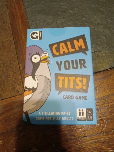 Calm Your Tits Card Game Brand New Adult Fun Silly Game - $5.00