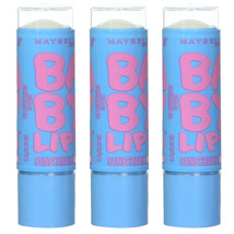 (3 Pack) Maybelline Baby Lips Moisturizing Lip Balm Quenched SPF 20 - £7.05 GBP