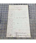 Antique Document 1800s Cost Of Court Case State Of Texas - $43.20 CAD
