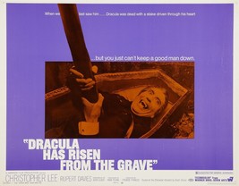 1968 Dracula Has Risen From The Grave Movie Poster 11X17 Transylvania  - $11.58