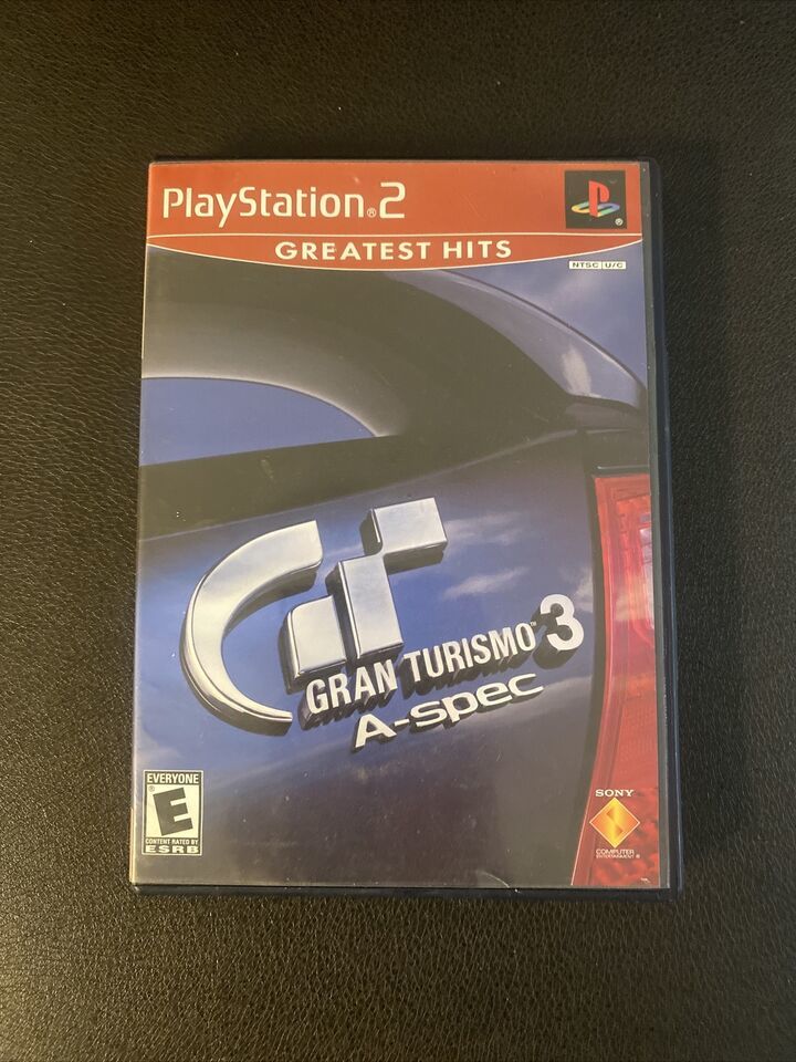 Primary image for Gran Turismo 3 A-spec (Sony PlayStation 2, 2002) PS2 Complete Tested