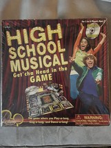 High School Musical Get’cha Head in the Game board game W/music CD  New ... - £12.14 GBP