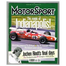 Motorsport Magazine October 2000 mbox675 Magic of Indianapolis! - £3.12 GBP