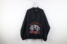 Vtg 90s NASCAR Mens 2XL Thrashed Dale Earnhardt Spell Out Pullover Jacke... - $638.27 MXN