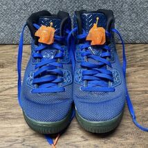 Nike Air Jordan Spike 40  SPIKE LEE Royal PE Shoes Blue/Orange Men’s Siz... - $14.84