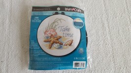 Dimensions Learn-A-Craft Take Time Counted Cross Stitch Kit Open Package... - £4.73 GBP