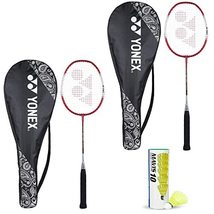 Yonex Best Beginner&#39;s Badminton Combo (ZR 100 Light Aluminum Blend Racquet with  - £54.50 GBP