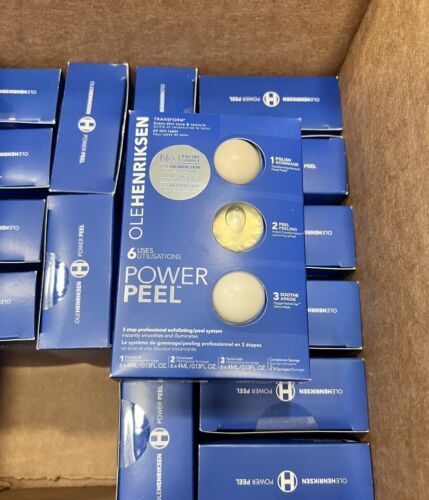 Lot of 10 Boxes Ole Henriksen Transform Power Peel  Facial System NIB Sealed - $485.10