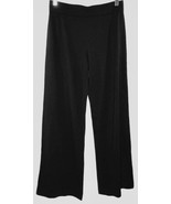 Natori Black Pants Elegant Flowing Smooth as Silk Size L by Josie Natori - $619.27 MXN