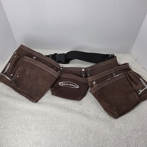 McGuire-Nicholas Leather Tool Belt Roofing Contractor Apron Double Hammer - $558.53 MXN