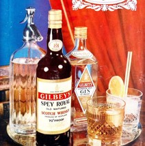 Gilbey&#39;s Royal Scotch Whisky 1953 Advertisement Distillery UK Import #2 DWII3 - £31.63 GBP