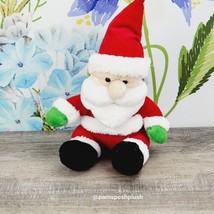 Best Made Toys Santa Claus Christmas Plush 12&quot; Red Black White Green Glo... - $10.00