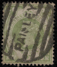 ZAYIX 1887 Great Britain 122 used 1sh green, Victoria - Paisley PM 031922-S16 - £28.32 GBP