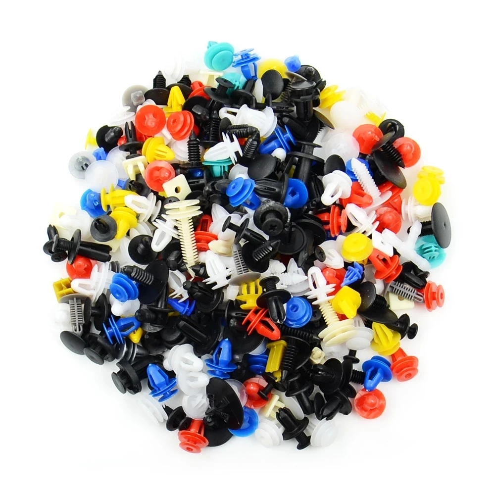 100pcs/200pcs Universal Mixed Auto Fastener Car Bumper Clips Retainer Car - £9.38 GBP+