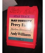 ray conniff percy faith andy williams barbra streisand 8 track - $1,647.38 MXN