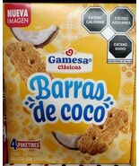 3X GAMESA COCONUT COOKIE BARS ( BARRAS DE COCO ) 3 BOXES OF 468g EACH -FREE SHIP - $51.32 CAD