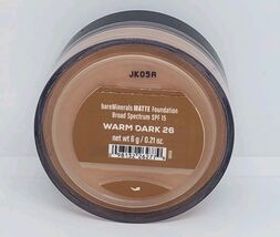bareminerals Matte Loose Powder Foundation Warm Dark 26 6g/0.21oz SPF 15 - $15.40 CAD