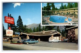 Cabana Motel Multiview South Lake Tahoe CA UNP Unused Chrome Postcard U14 - £4.86 GBP