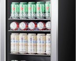 Mini Beverage Refrigerator Freestanding- 120 Cans Capacity Beverage Cool... - £491.27 GBP