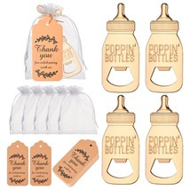 50 Pieces Baby Bottle Openers Cute Baby Bottle Openers Baby Shower Party... - £57.87 GBP