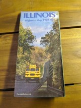 Vintage 1989-1990 Illinois Highway Map Brochure  - £18.57 GBP