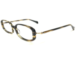 Oliver Peoples Eyeglasses Frames Chrisette COCO Brown Gold Oval Horn 49-... - $65.29