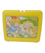 Vintage 1983 Cabbage Patch Kids Plastic Lunchbox Yellow No Thermos Made ... - $188.27 MXN